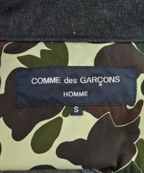 COMME des GARCONS HOMME（コムデギャルソンオム）デニムジャケット 黒 サイズ:S メンズ/2200612137028