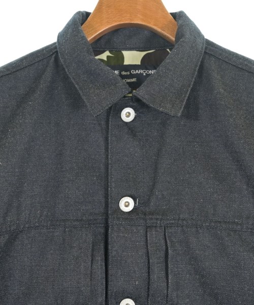 COMME des GARCONS HOMME（コムデギャルソンオム）デニムジャケット 黒 サイズ:S メンズ/2200612137028