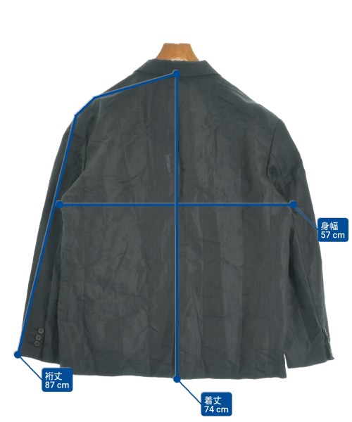 COMME des GARCONS HOMME（コムデギャルソンオム）テーラードジャケット 黒 サイズ:M メンズ/2200614799118