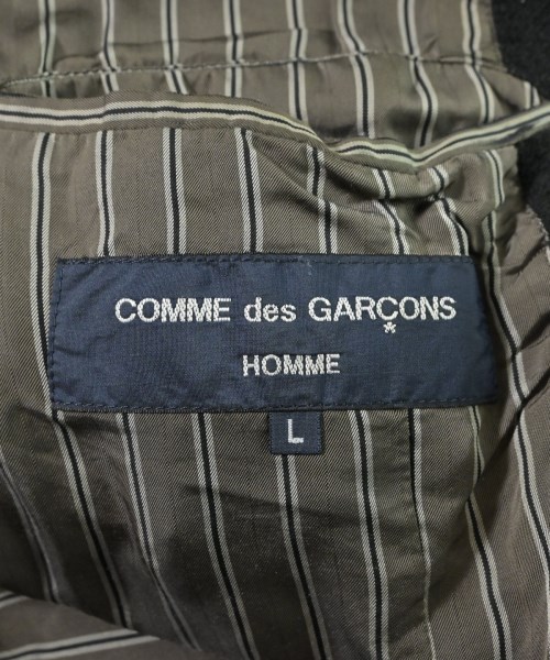 COMME des GARCONS HOMME（コムデギャルソンオム）カジュアルジャケット 黒 サイズ:L メンズ/2200614865011