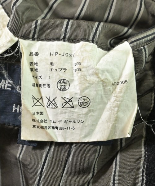COMME des GARCONS HOMME（コムデギャルソンオム）カジュアルジャケット 黒 サイズ:L メンズ/2200614865011