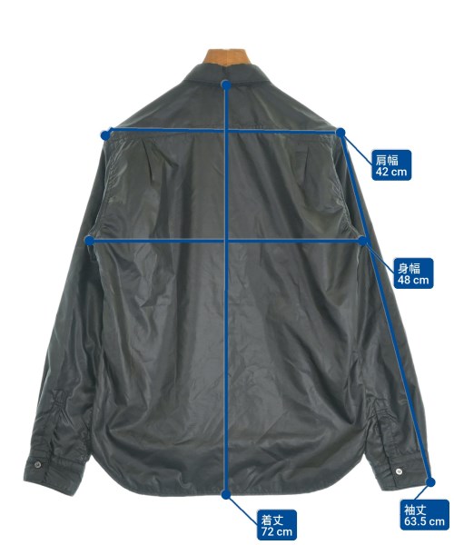 COMME des GARCONS HOMME（コムデギャルソンオム）カジュアルシャツ 黒 サイズ:S メンズ/2200609616116