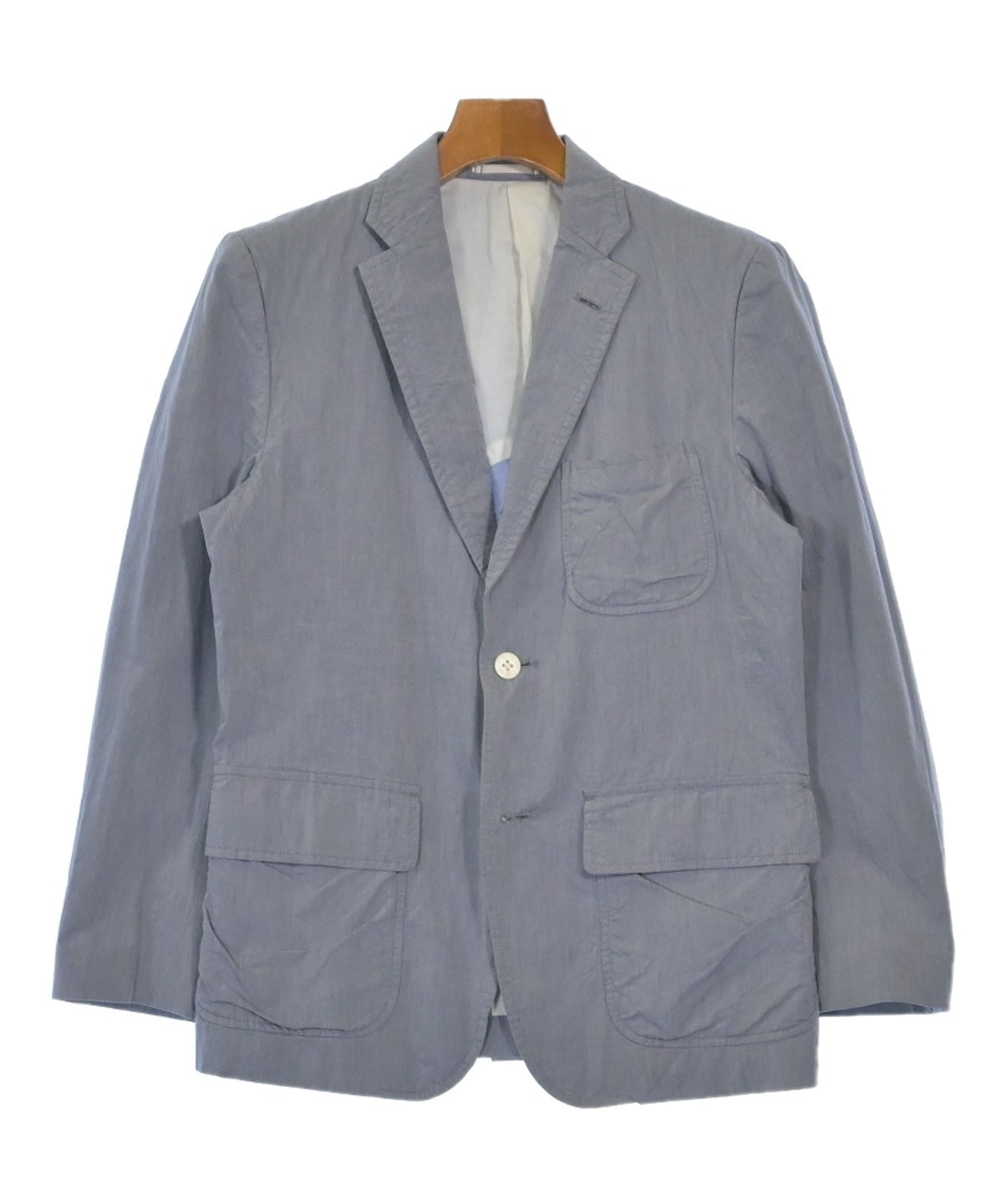 COMME des GARCONS HOMME カジュアルジャケット XS 青 【古着】【中古】【送料無料】 COMME des GARCONS HOMME（コムデギャルソンオム）カジュアル