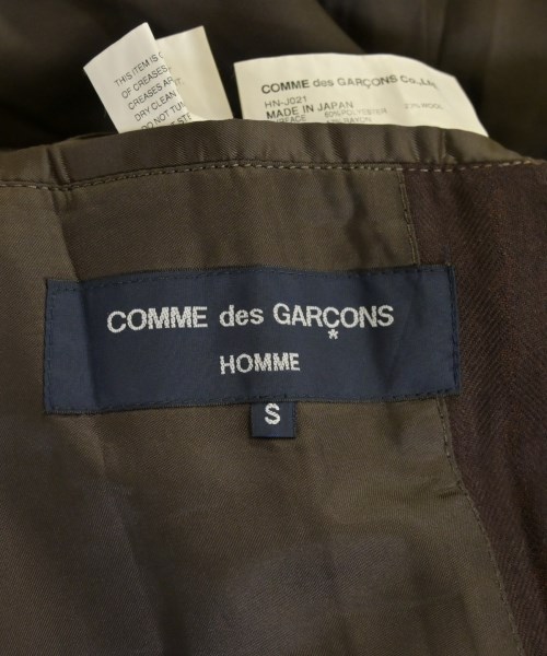 COMME des GARCONS HOMME（コムデギャルソンオム）カジュアルジャケット 茶 サイズ:S メンズ/2200616072035
