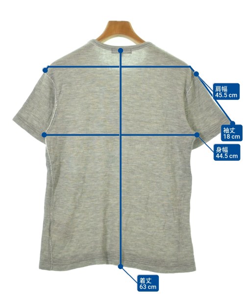 COMME des GARCONS HOMME（コムデギャルソンオム）Tシャツ・カットソー グレー サイズ:S メンズ/2200611495037