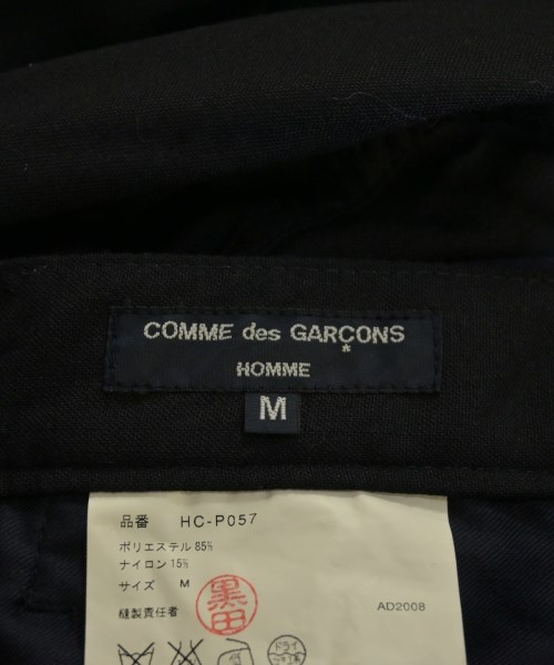 COMME des GARCONS HOMME（コムデギャルソンオム）スラックス 紺 サイズ:M メンズ/2200611495105