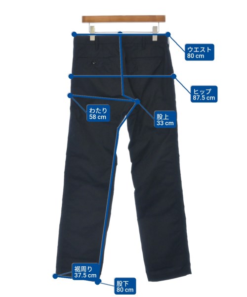 COMME des GARCONS HOMME（コムデギャルソンオム）スラックス 紺 サイズ:M メンズ/2200611495105