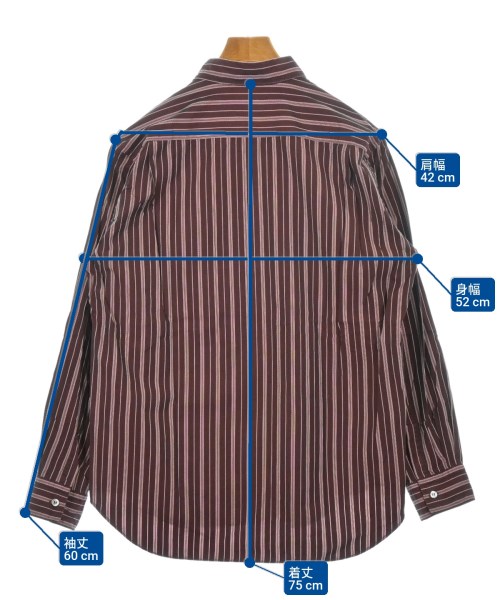 COMME des GARCONS HOMME（コムデギャルソンオム）カジュアルシャツ 赤 サイズ:M メンズ/2200613136020