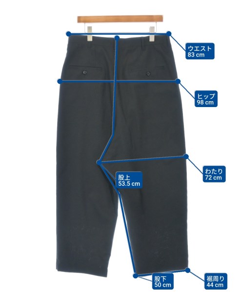 COMME des GARCONS HOMME（コムデギャルソンオム）スラックス 黒 サイズ:M メンズ/2200618078042