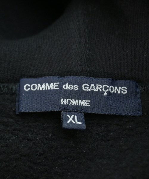 COMME des GARCONS HOMME（コムデギャルソンオム）パーカー 黒 サイズ:XL メンズ/2200609480151