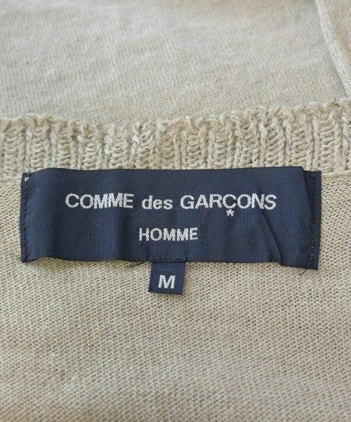 COMME des GARCONS HOMME（コムデギャルソンオム）カーディガン ベージュ サイズ:M メンズ/2200618733026