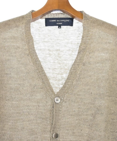 COMME des GARCONS HOMME（コムデギャルソンオム）カーディガン ベージュ サイズ:M メンズ/2200618733026