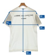 COMME des GARCONS HOMME（コムデギャルソンオム）Tシャツ・カットソー 白 サイズ:S メンズ/2200618733040