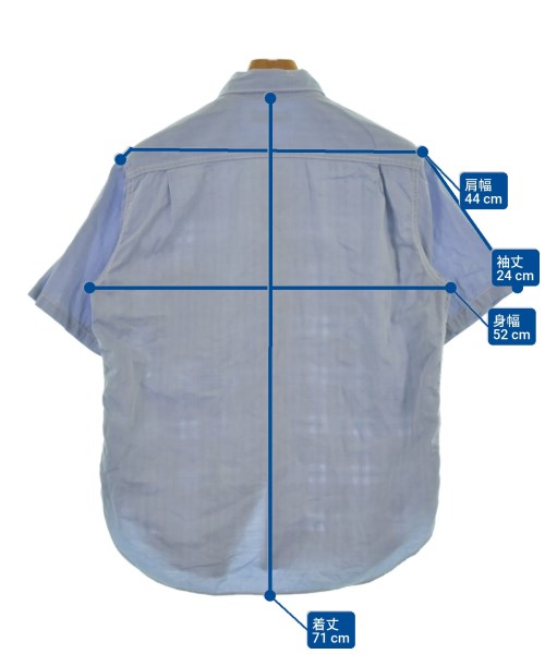 COMME des GARCONS HOMME（コムデギャルソンオム）カジュアルシャツ 紺 サイズ:M メンズ/2200618797011