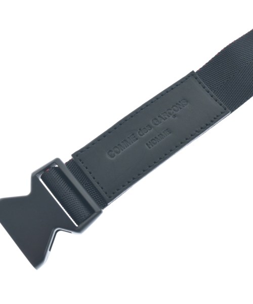 COMME des GARCONS HOMME（コムデギャルソンオム）ベルト 黒 サイズ:- メンズ/2200597214905