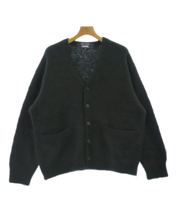1997コムデギャルソン オム麻綿ZIPクールネックカーディガンHOMME黒 1997コムデギャルソン オム麻綿ZIPクールネックカーディガンHOMME黒