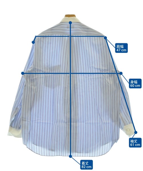 COMME des GARCONS HOMME（コムデギャルソンオム）カジュアルシャツ 青 サイズ:-(XL位) メンズ/2200619220150