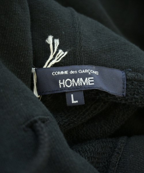 COMME des GARCONS HOMME（コムデギャルソンオム）パーカー 黒 サイズ:L メンズ/2200619703011