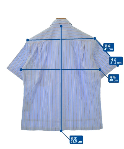 COMME des GARCONS HOMME（コムデギャルソンオム）カジュアルシャツ 青 サイズ:S メンズ/2200619980184