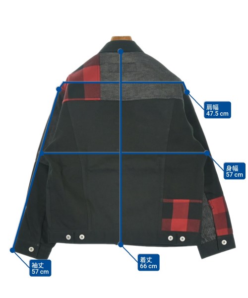 COMME des GARCONS HOMME（コムデギャルソンオム）カバーオール 黒 サイズ:XS メンズ/2200620216036