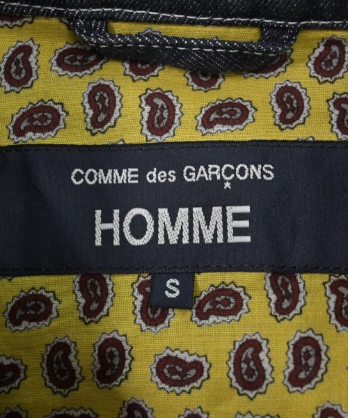 COMME des GARCONS HOMME（コムデギャルソンオム）デニムジャケット 紺 サイズ:S メンズ/2200620044011