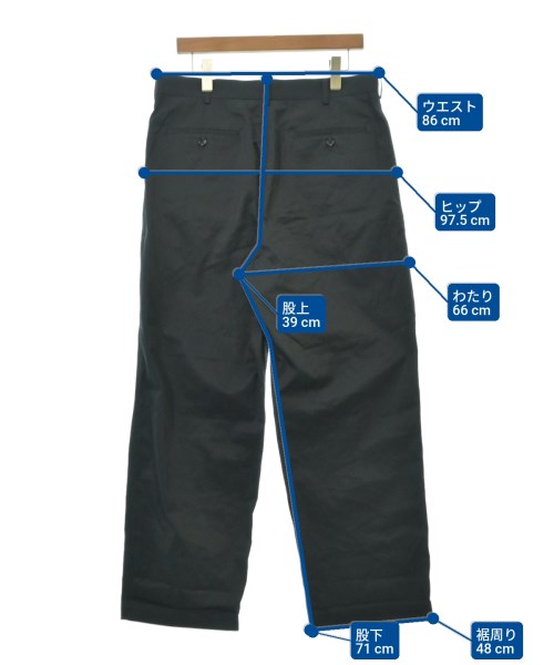 COMME des GARCONS HOMME（コムデギャルソンオム）チノパン 紺 サイズ:M メンズ/2200621056013