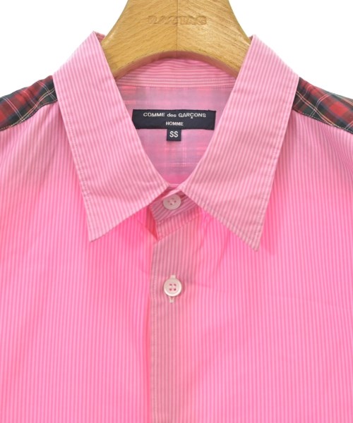 COMME des GARCONS HOMME（コムデギャルソンオム）カジュアルシャツ ピンク サイズ:SS メンズ/2200620538121