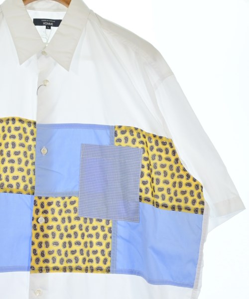 COMME des GARCONS HOMME（コムデギャルソンオム）カジュアルシャツ 白 サイズ:L メンズ/2200599811232