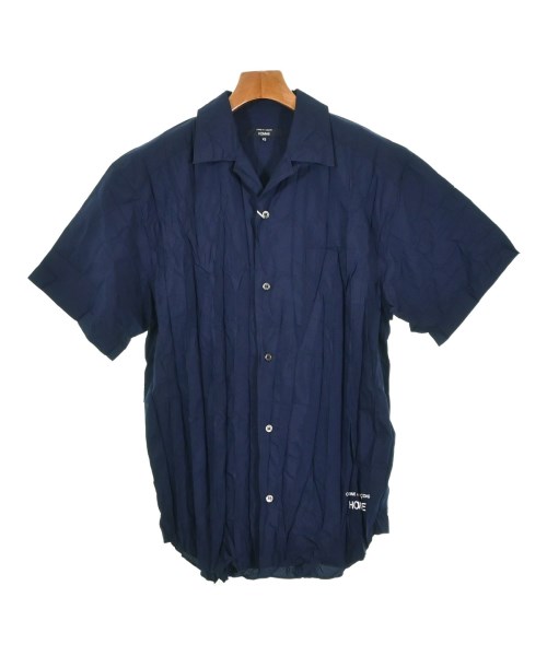COMME des GARCONS HOMME(コムデギャルソンオム)カジュアルシャツ 紺 サイズ:XS/2200600374022