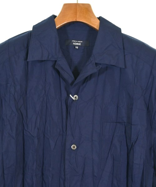 COMME des GARCONS HOMME（コムデギャルソンオム）カジュアルシャツ 紺 サイズ:XS メンズ/2200600374022
