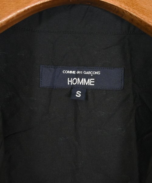 COMME des GARCONS HOMME（コムデギャルソンオム）カジュアルシャツ 黒 サイズ:S メンズ/2200600374053