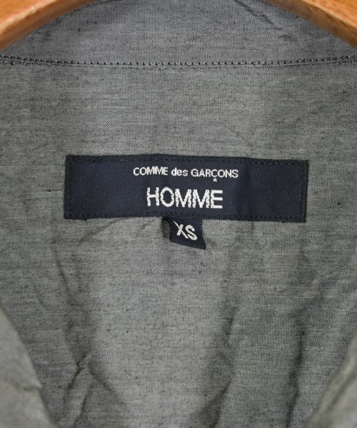 COMME des GARCONS HOMME（コムデギャルソンオム）カジュアルシャツ グレー サイズ:XS メンズ/2200600374060