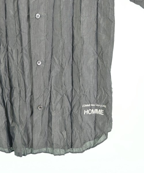 COMME des GARCONS HOMME（コムデギャルソンオム）カジュアルシャツ グレー サイズ:XS メンズ/2200600374060