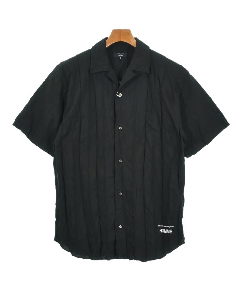 COMME des GARCONS HOMME(コムデギャルソンオム)カジュアルシャツ 黒 サイズ:S/2200600379133