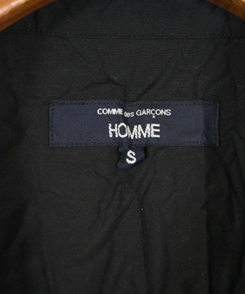 COMME des GARCONS HOMME（コムデギャルソンオム）カジュアルシャツ 黒 サイズ:S メンズ/2200600379133