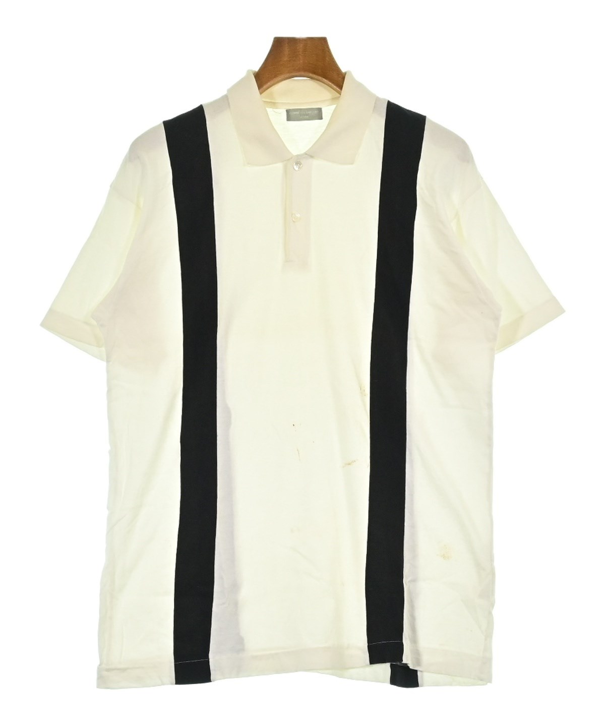 COMME des GARÇONS HOMME 田中オム 長袖 ポロシャツ M COMME des GARCONS HOMME 田中オム ワイドシルエット ポロシャツ