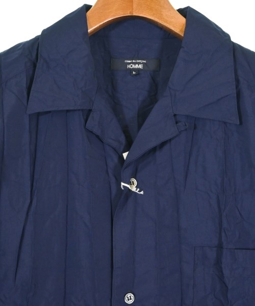 COMME des GARCONS HOMME（コムデギャルソンオム）カジュアルシャツ 紺 サイズ:L メンズ/2200601038015