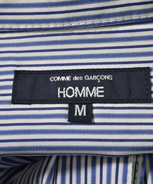 COMME des GARCONS HOMME（コムデギャルソンオム）カジュアルシャツ 青 サイズ:M メンズ/2200605477070