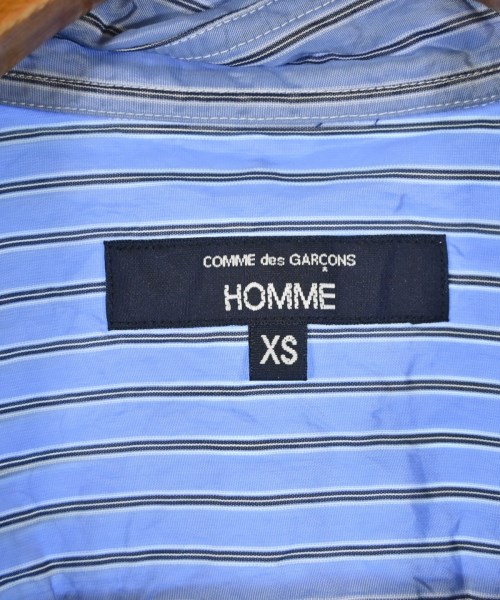 COMME des GARCONS HOMME（コムデギャルソンオム）カジュアルシャツ 青 サイズ:XS メンズ/2200605477117
