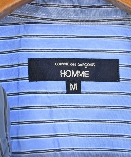 COMME des GARCONS HOMME（コムデギャルソンオム）カジュアルシャツ 青 サイズ:M メンズ/2200605477124