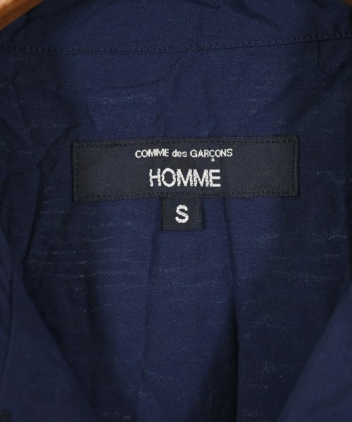 COMME des GARCONS HOMME（コムデギャルソンオム）カジュアルシャツ 紺 サイズ:S メンズ/2200605477148