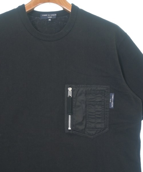 COMME des GARCONS HOMME（コムデギャルソンオム）Tシャツ・カットソー 黒 サイズ:M メンズ/2200603221019