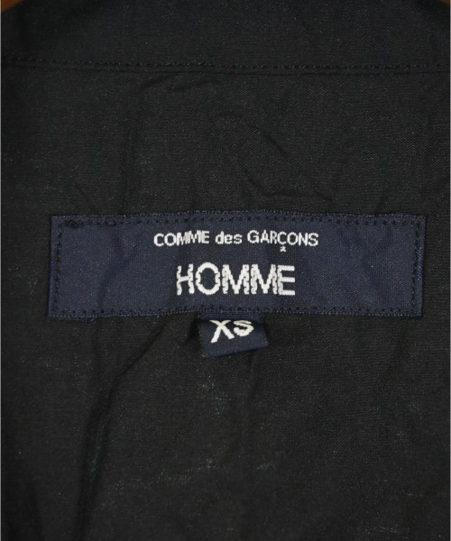COMME des GARCONS HOMME（コムデギャルソンオム）カジュアルシャツ 黒 サイズ:XS メンズ/2200605947122