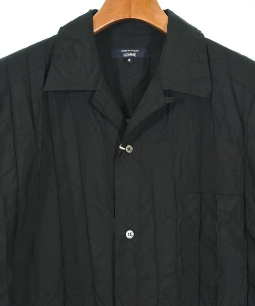 COMME des GARCONS HOMME（コムデギャルソンオム）カジュアルシャツ 黒 サイズ:S メンズ/2200606532204