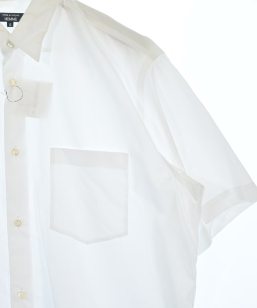 COMME des GARCONS HOMME（コムデギャルソンオム）カジュアルシャツ 白 サイズ:S メンズ/2200606532211