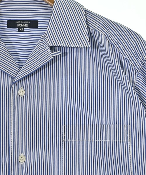 COMME des GARCONS HOMME（コムデギャルソンオム）カジュアルシャツ 青 サイズ:XS メンズ/2200605631014
