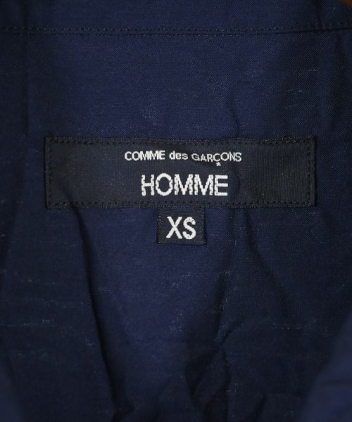 COMME des GARCONS HOMME（コムデギャルソンオム）カジュアルシャツ 紺 サイズ:XS メンズ/2200605631021