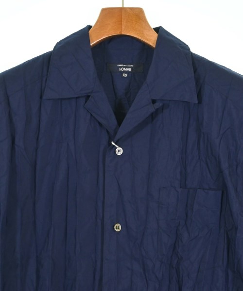 COMME des GARCONS HOMME（コムデギャルソンオム）カジュアルシャツ 紺 サイズ:XS メンズ/2200605631021