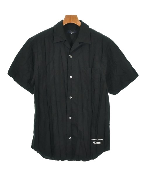 COMME des GARCONS HOMME(コムデギャルソンオム)カジュアルシャツ 黒 サイズ:XS/2200605631038