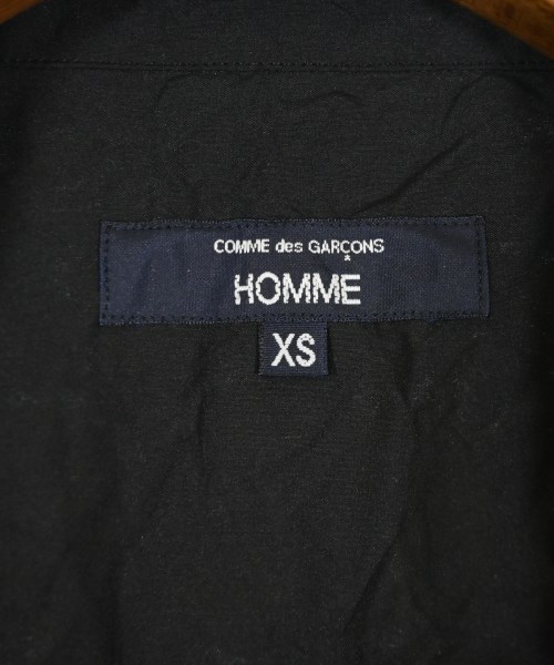 COMME des GARCONS HOMME（コムデギャルソンオム）カジュアルシャツ 黒 サイズ:XS メンズ/2200605631038